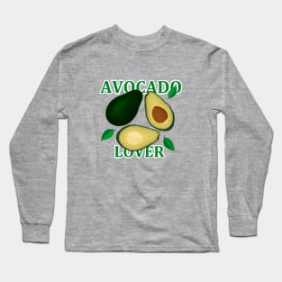 Avocado Lover Long Sleeve T-Shirt